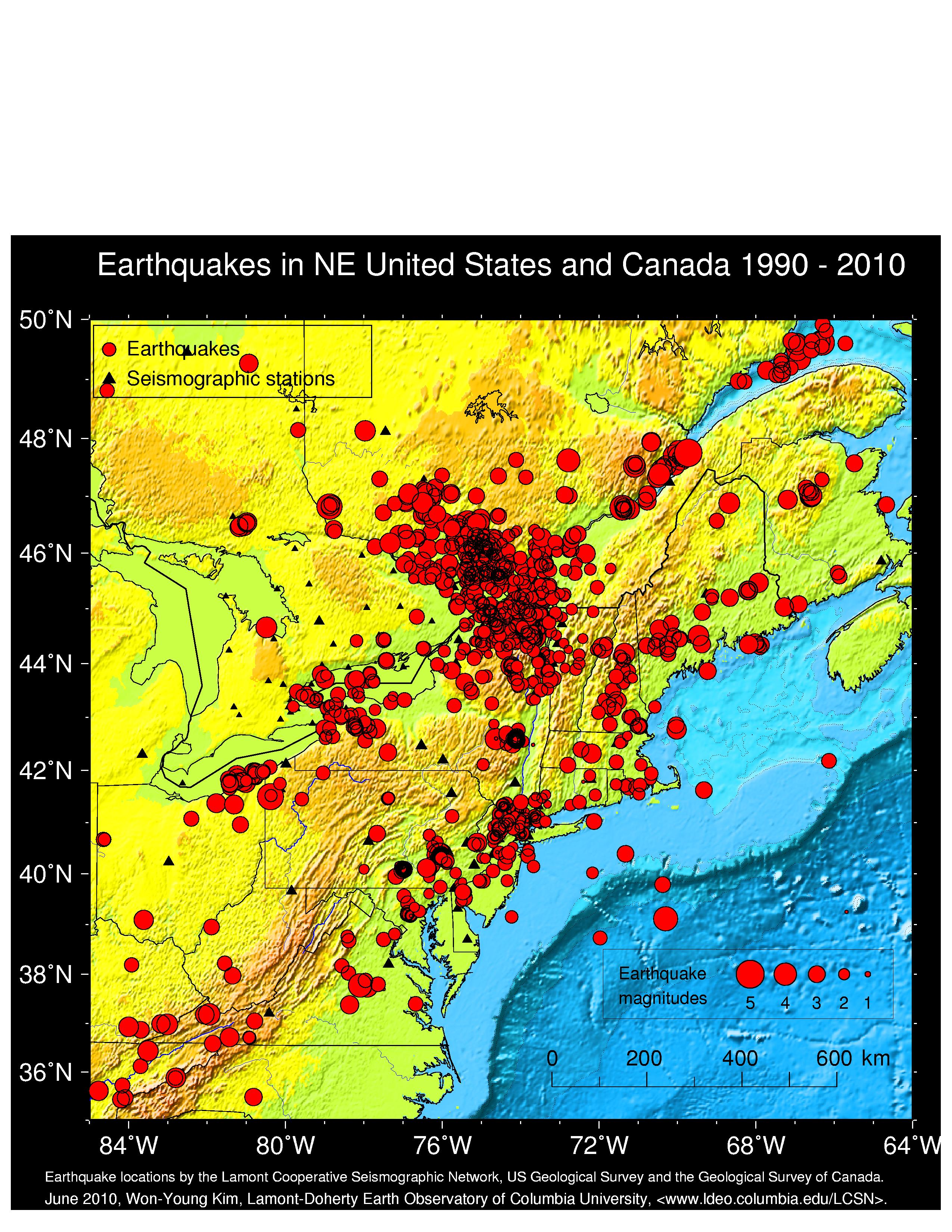 Lamont-Doherty Cooperative Seismographic Network2550 x 3300