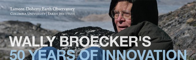 Wally Broecker's 50 Years of Innovation