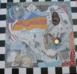 Mosaic at Matthew Henson Center, 