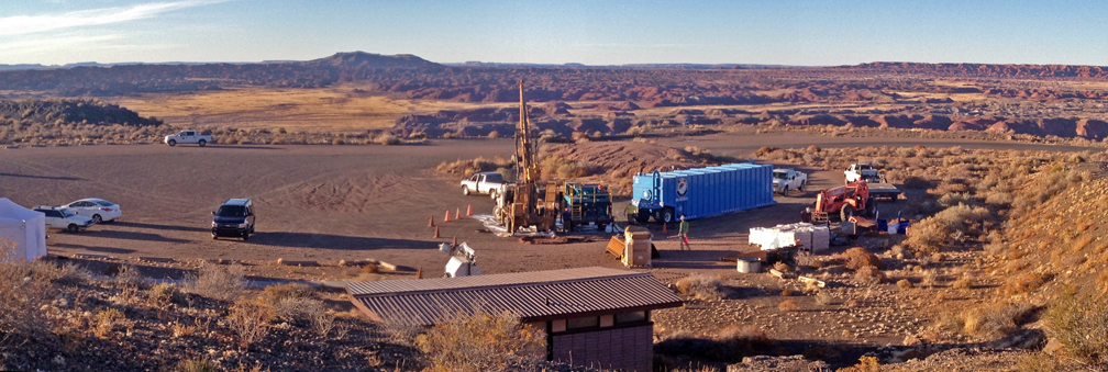 Panorama of Chinde Point core site