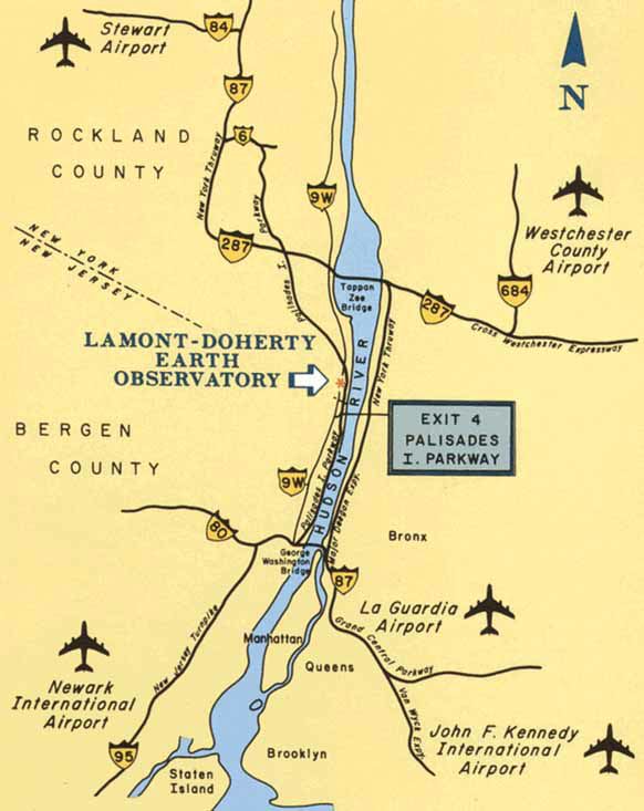 Map to Lamont