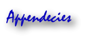 Appendecies