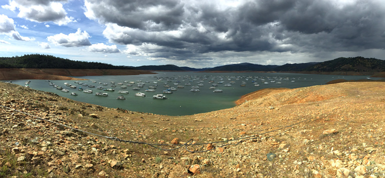 California's Lake Oroville in 2015 (Ray Bouknight/CC-BY-2.0)
