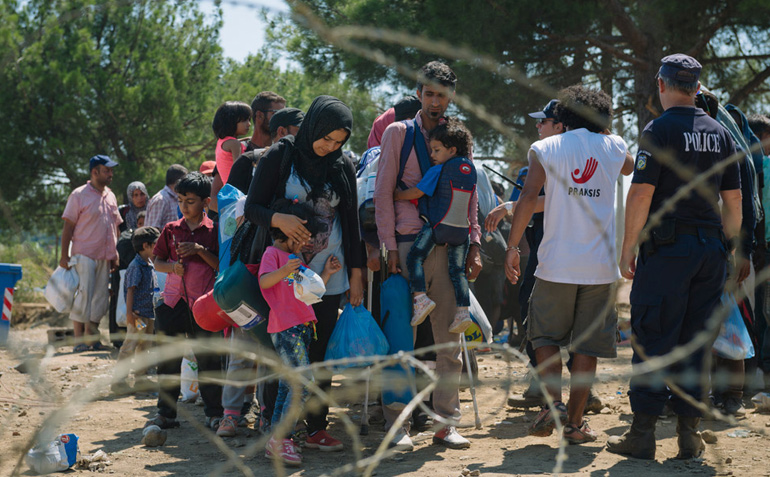 Refugees from the Syria crisis. Credit: UNICEF