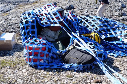 Sling Load of field supplies 