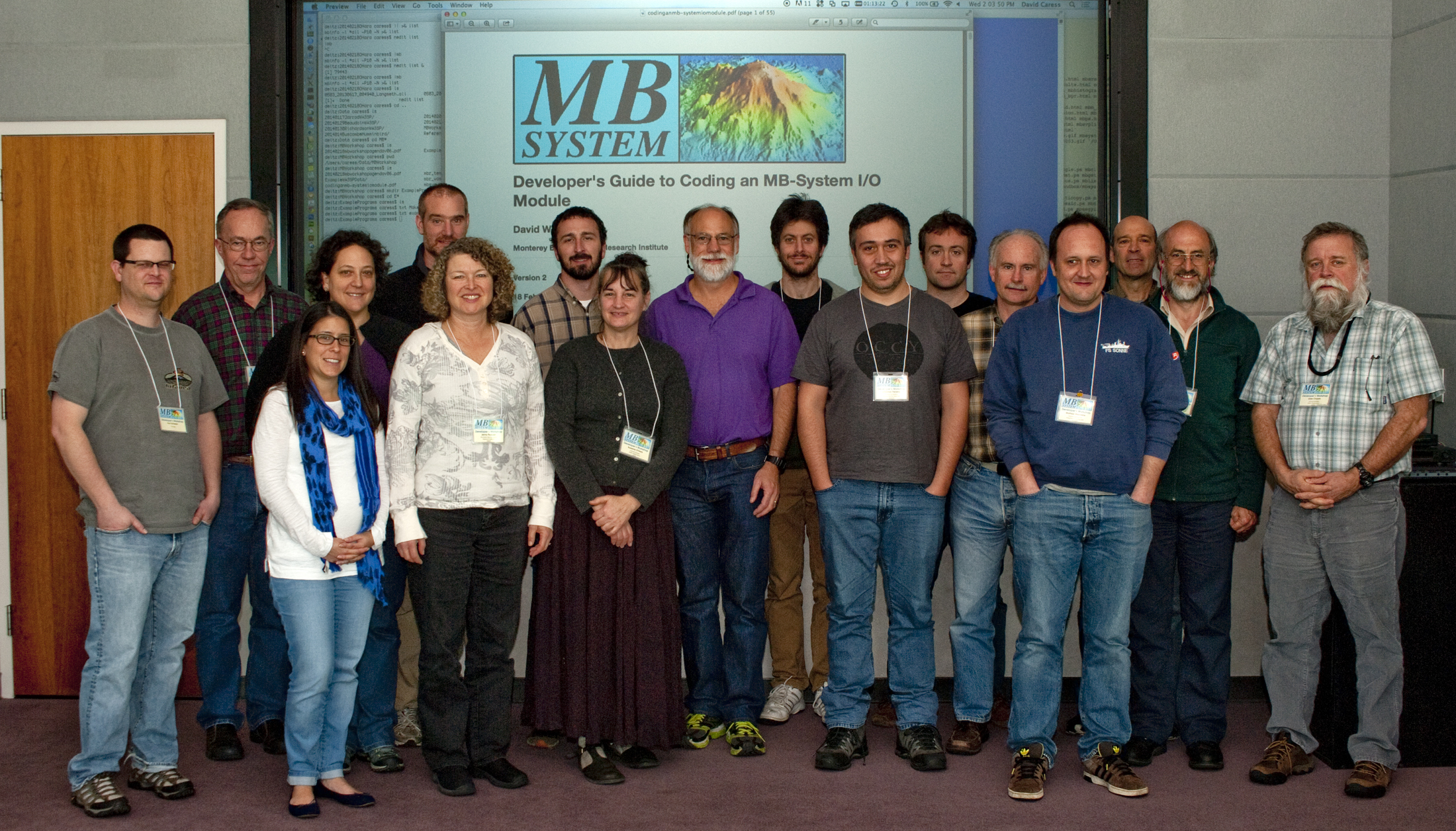 Participants of the 2012 MB-System Planning Meeting