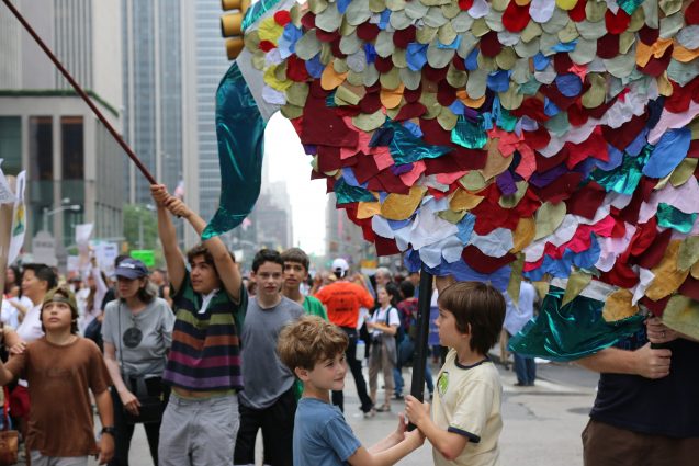 Climate March 2014. This generation must face the climate challenge. Photo: CIFOR Photo by Kate Evans/CIFOR