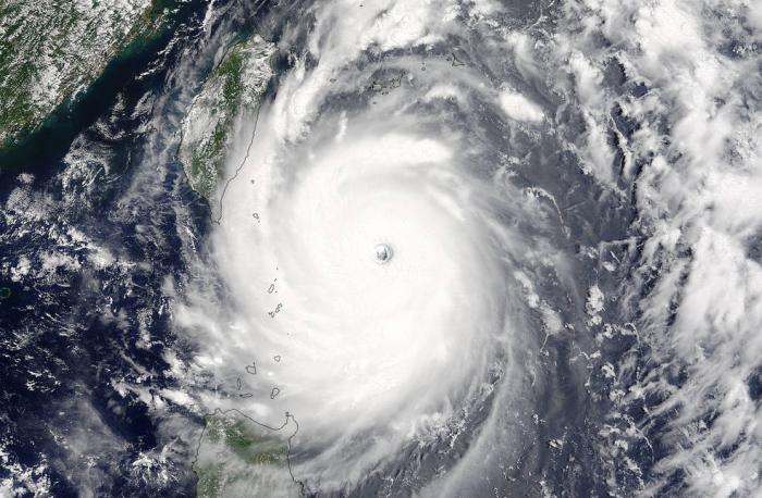 NASA's Terra satellite captured this image of Super Typhoon Nepartak approaching Taiwan on July 7, 2016. Image: NASA Goddard MODIS Rapid Response/Jeff Schmaltz