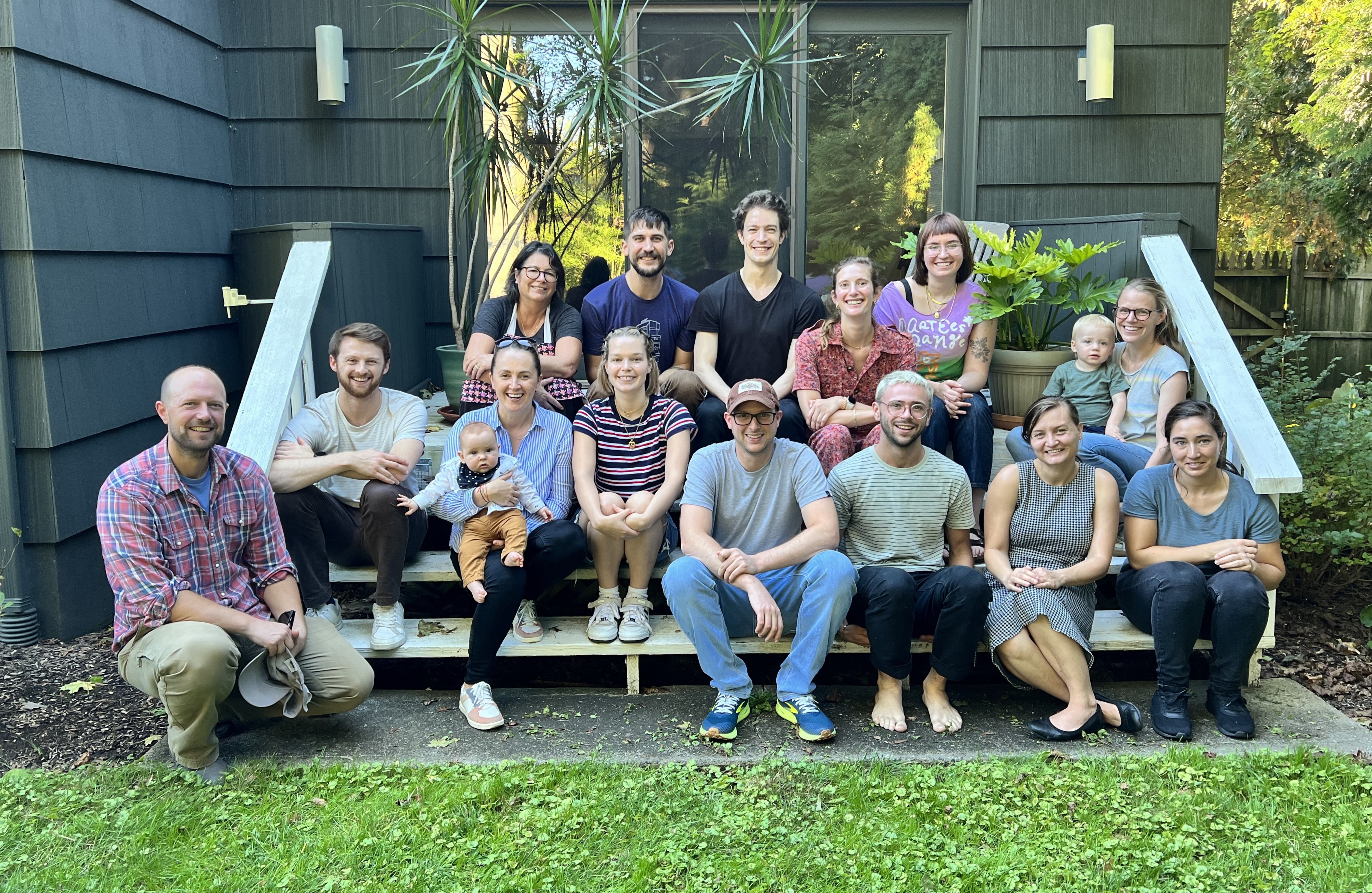 Members of the Austermann research group