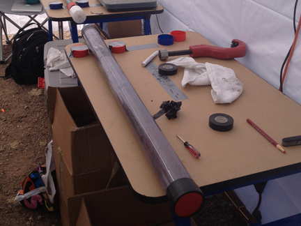 Core in tent